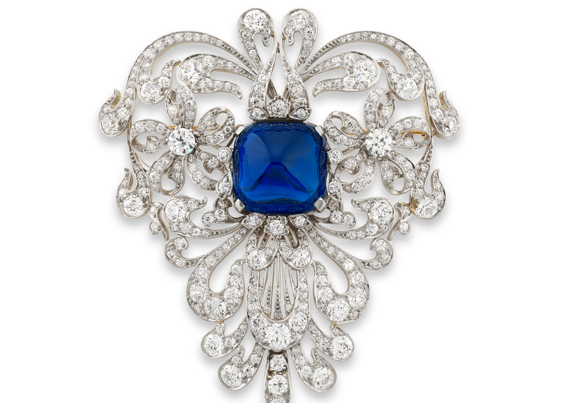 Le Saphir Vanderbilt. Courtesy Phillips