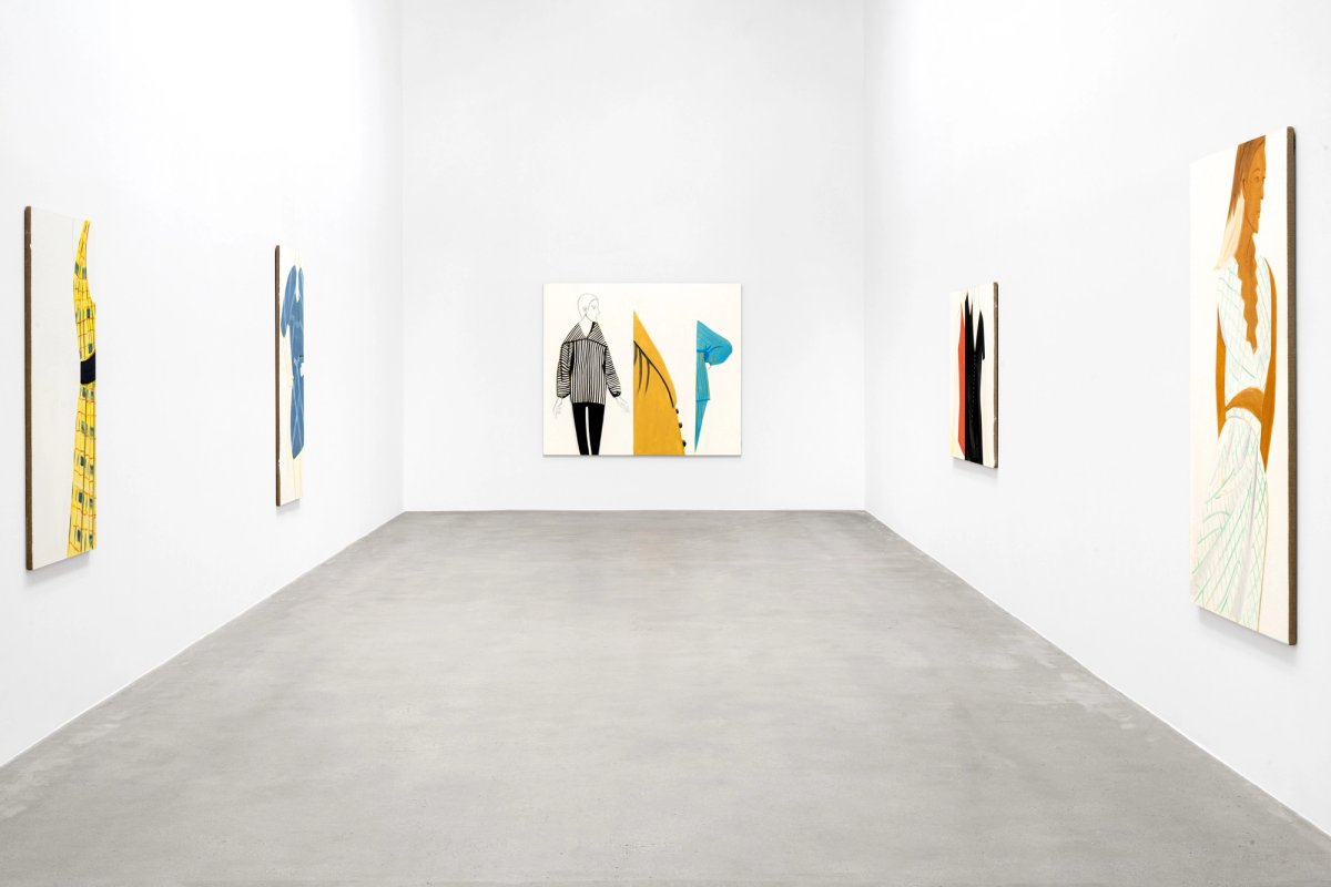 Vue de l’exposition « Alex Katz : The Venice Paintings » à la galerie Thaddaeus Ropac à Pantin. © Alex Katz / ADAGP, Paris, 2025