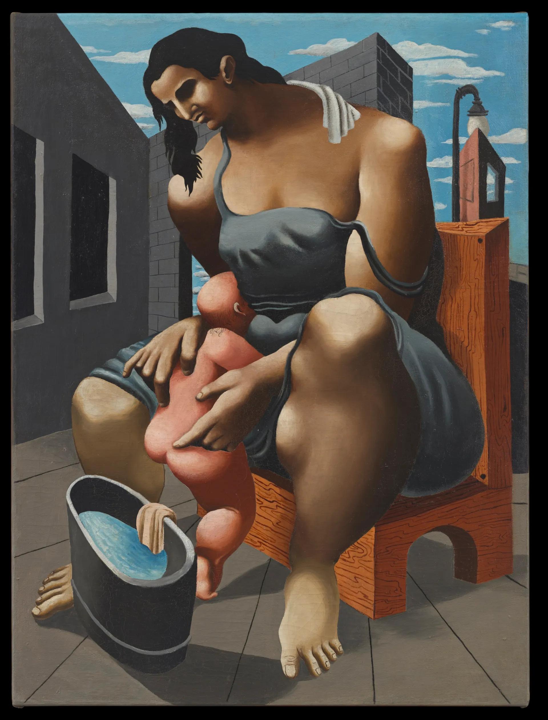 Philip Guston, Mother and Child (vers 1930). Photo : Genevieve Hanson. © The Estate of Philip Guston