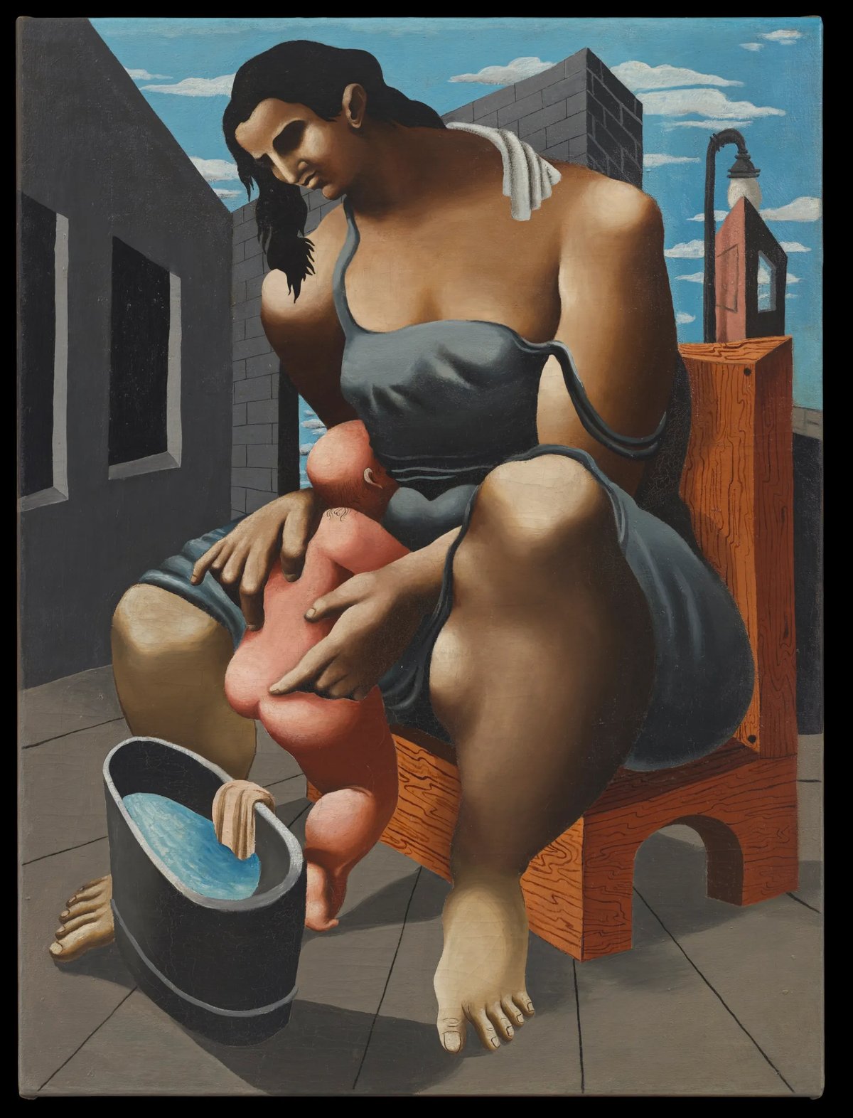 Philip Guston, Mother and Child (vers 1930). Photo : Genevieve Hanson. © The Estate of Philip Guston