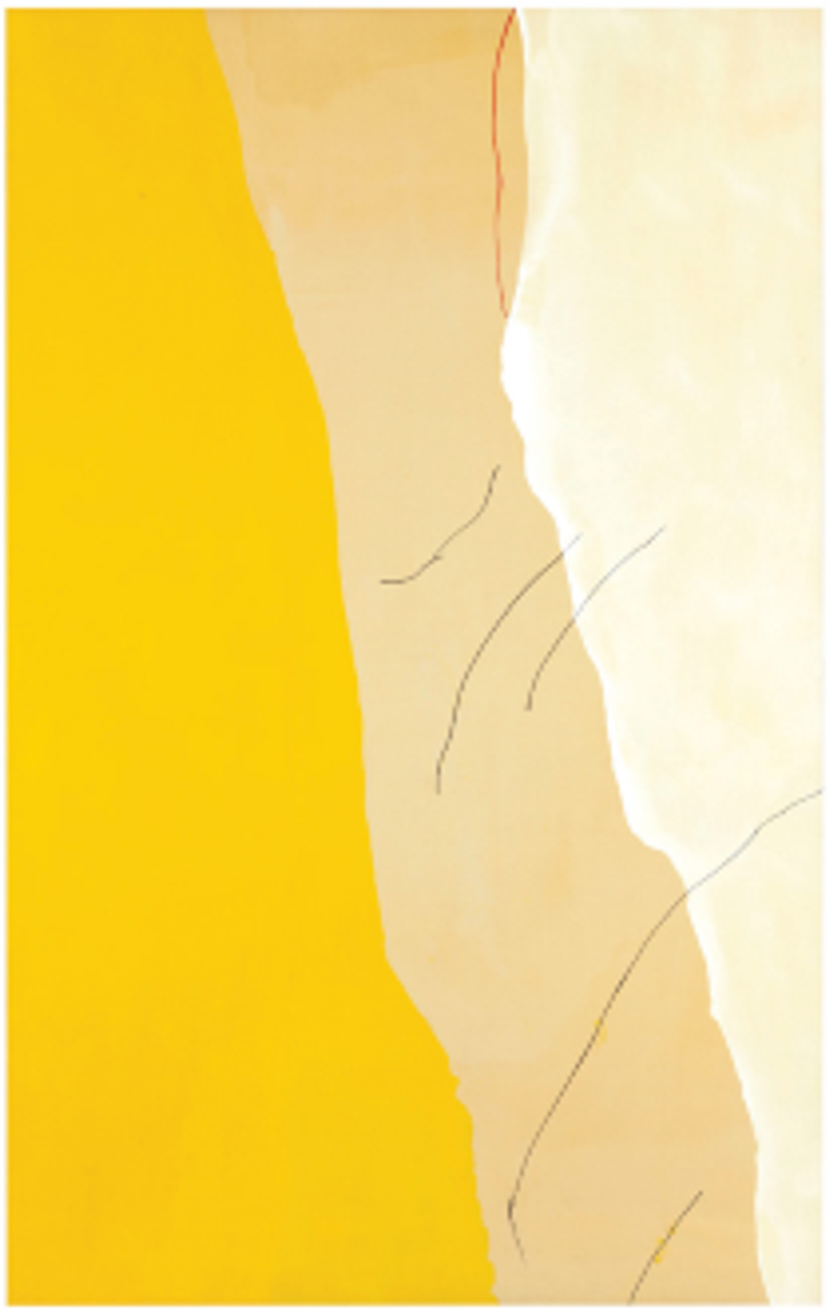 Helen Frankenthaler, Mornings, 1971, acrylique et feutre sur toile.
© 2024 Helen Frankenthaler Foundation