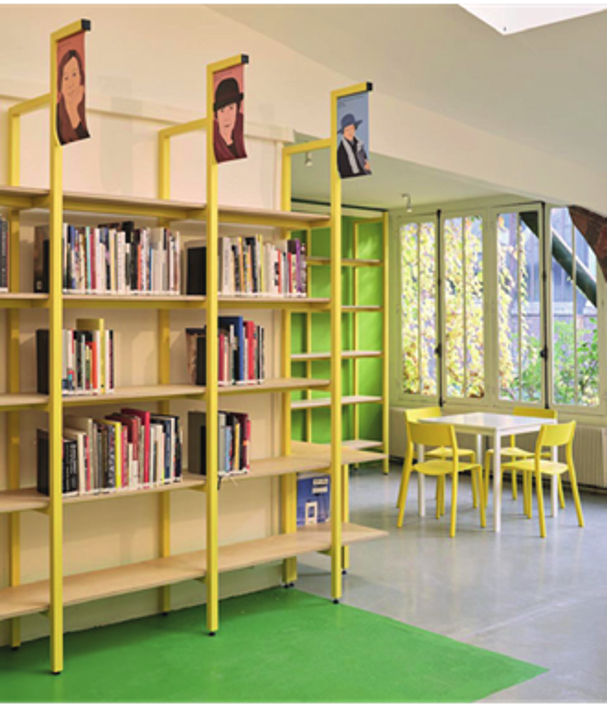 Une des salles du siège d’AWARE à la villa Vassilief à Paris. Photo : Philippe Piron