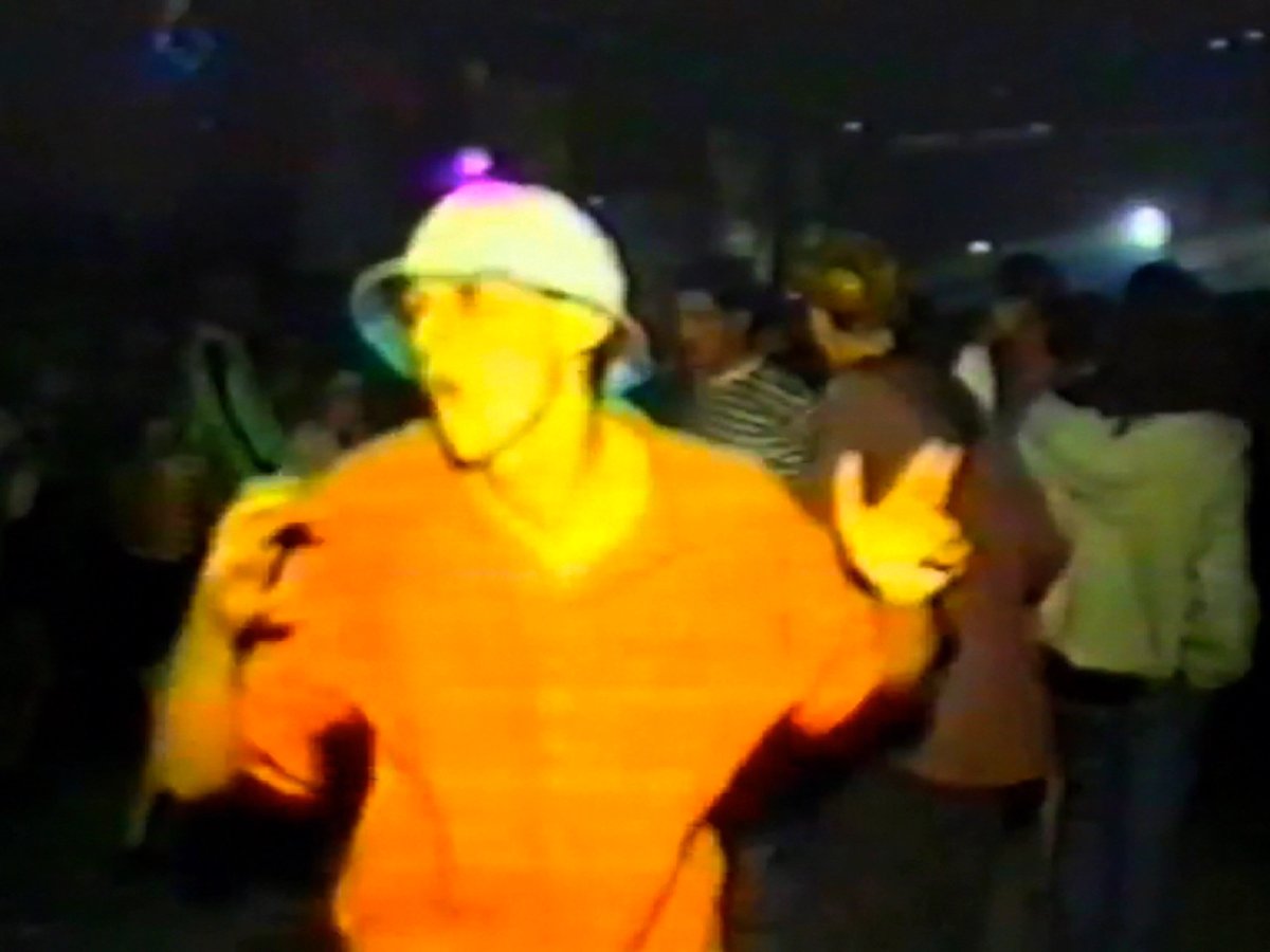 Mark Leckey, Fiorucci Made Me Hardcore (capture), 1999, vidéo couleur. Courtesy de l’artiste