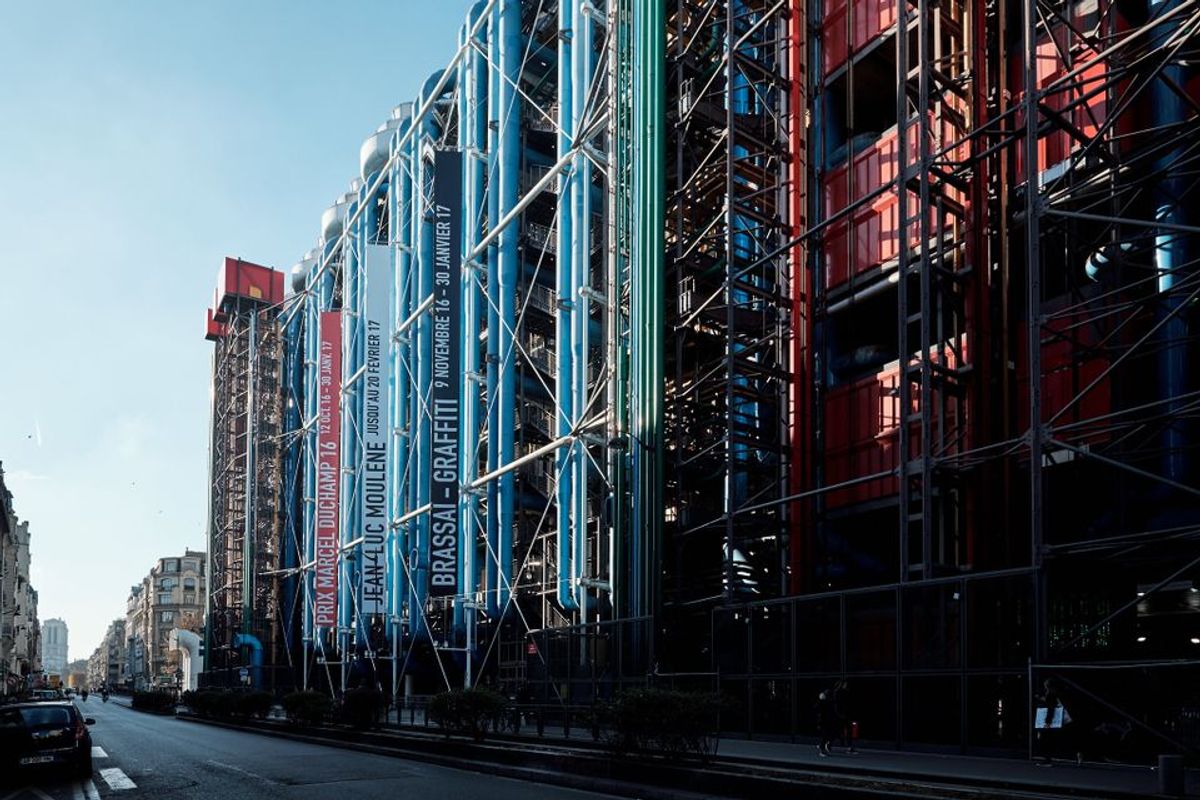 Le Centre Pompidou. © D.R.