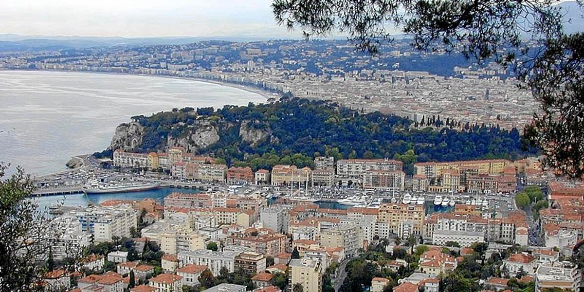 La ville de Nice, dans les Alpes-Maritimes. Photo : Wikimedia