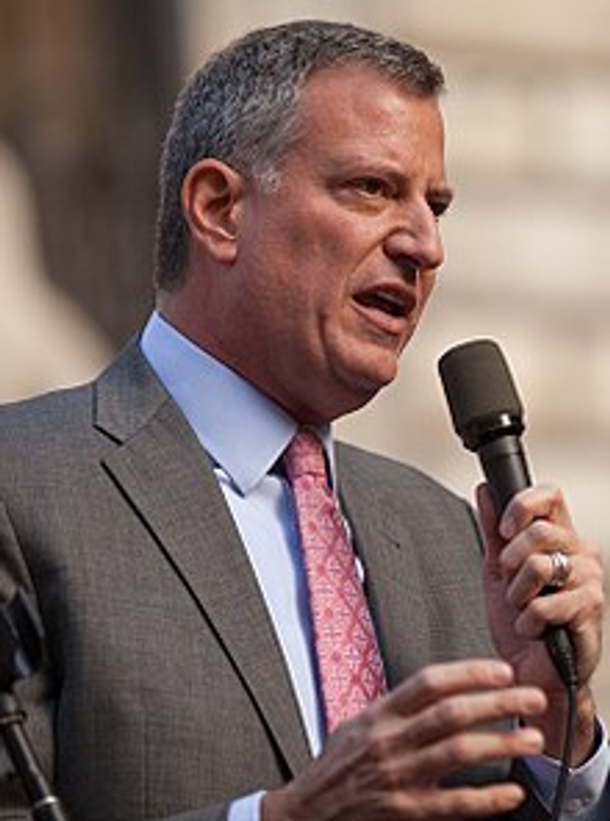 Bill de Blasio. Courtesy Wikicommons