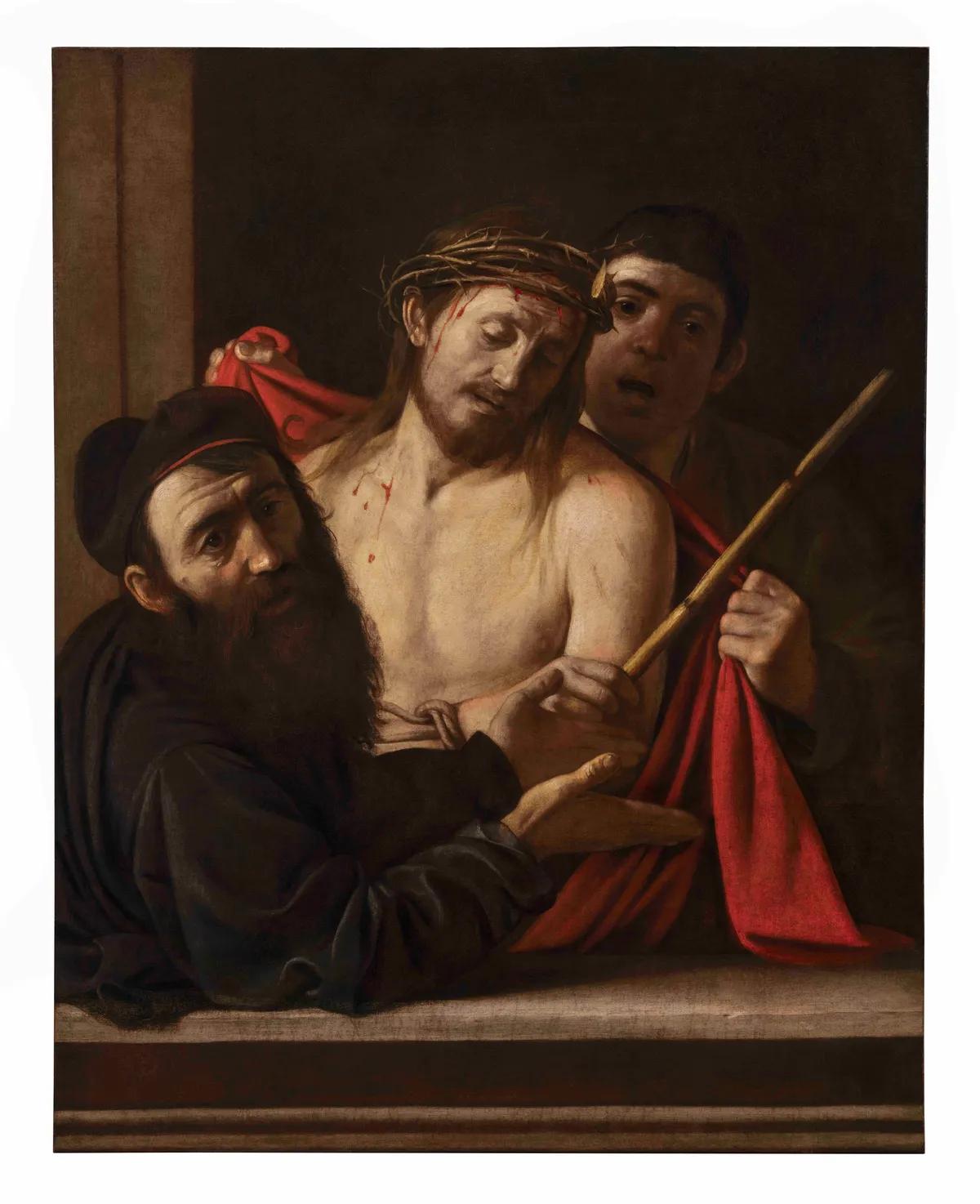 Michelangelo Merisi (dit Le Caravage), Ecce Homo, vers 1605-1609. Courtesy collection privée