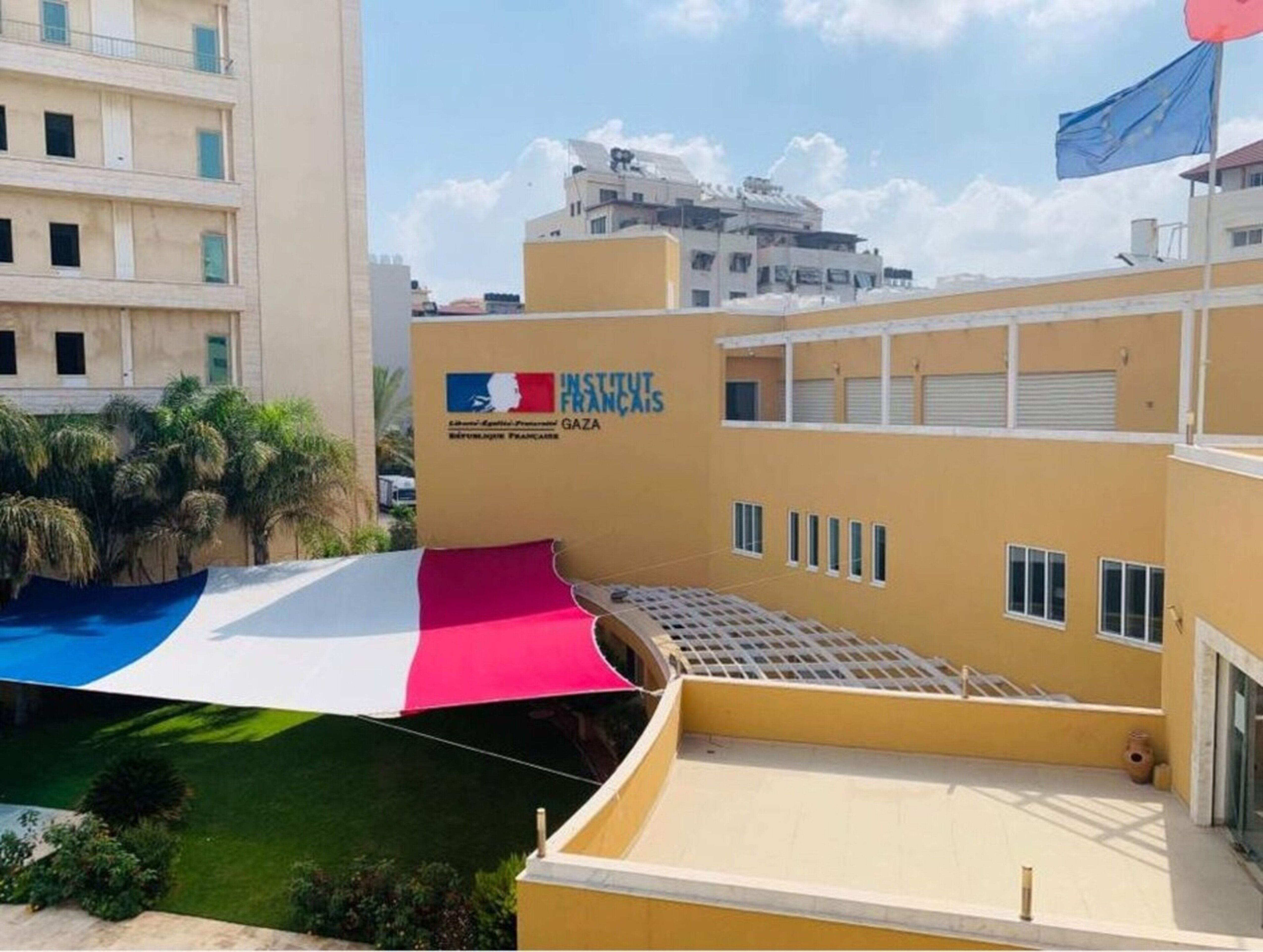Institut français de Jérusalem, antenne de Gaza. © Consulat général de France à Jérusalem