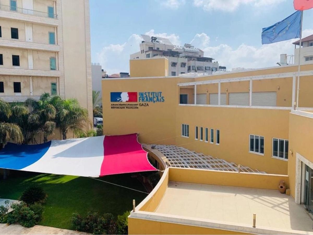 Institut français de Jérusalem, antenne de Gaza. © Consulat général de France à Jérusalem