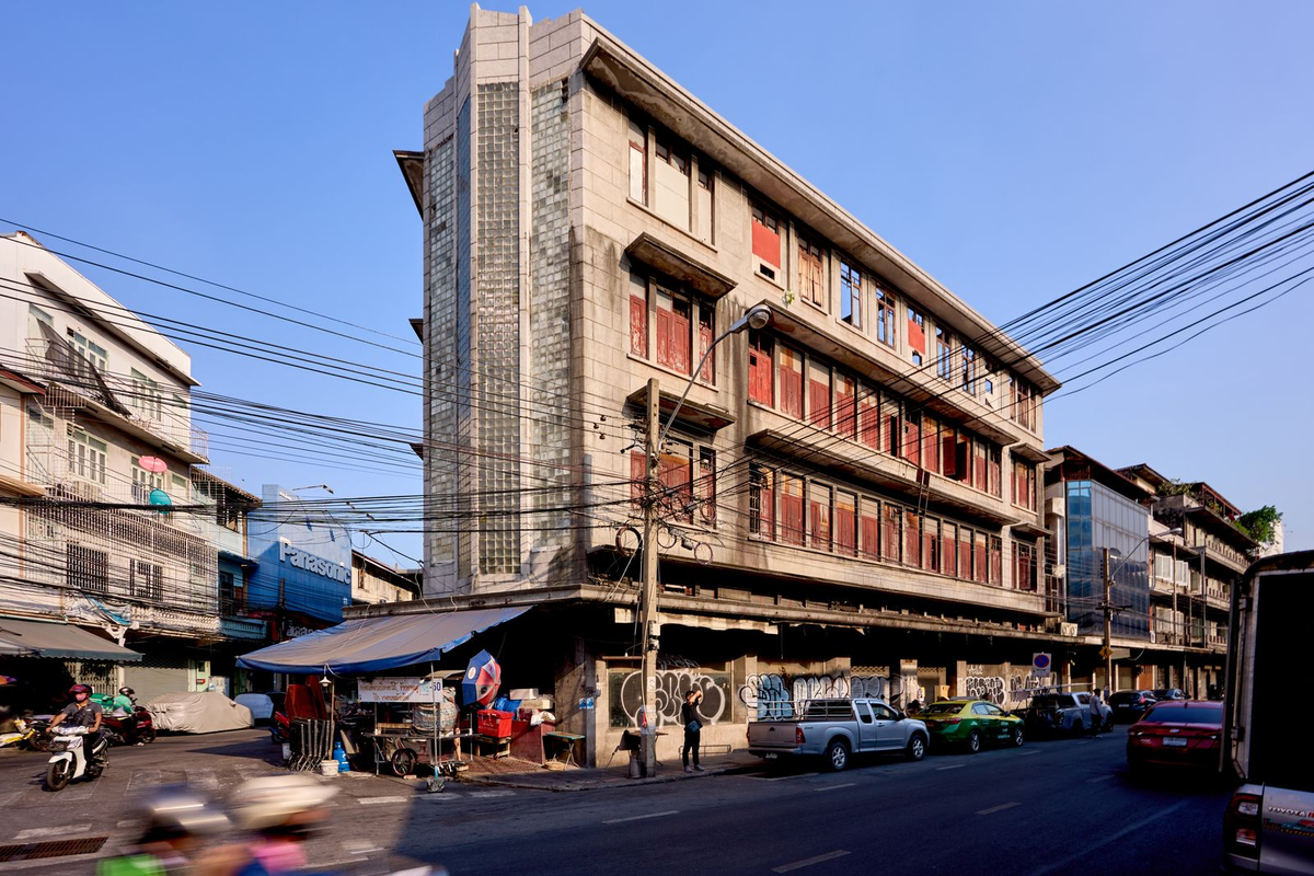 La façade de la Kunsthalle de Bangkok. Photo : D.R.