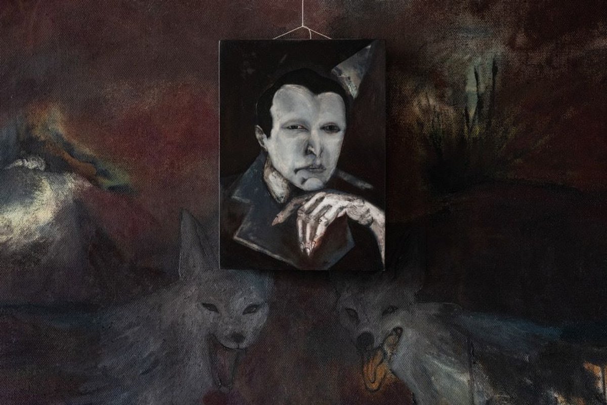 Nika Kutateladze, Untitled, 2025, huile sur bois broyé. Courtesy de l’artiste et de la Gallery Artbeat. Photo Tako Robakidze