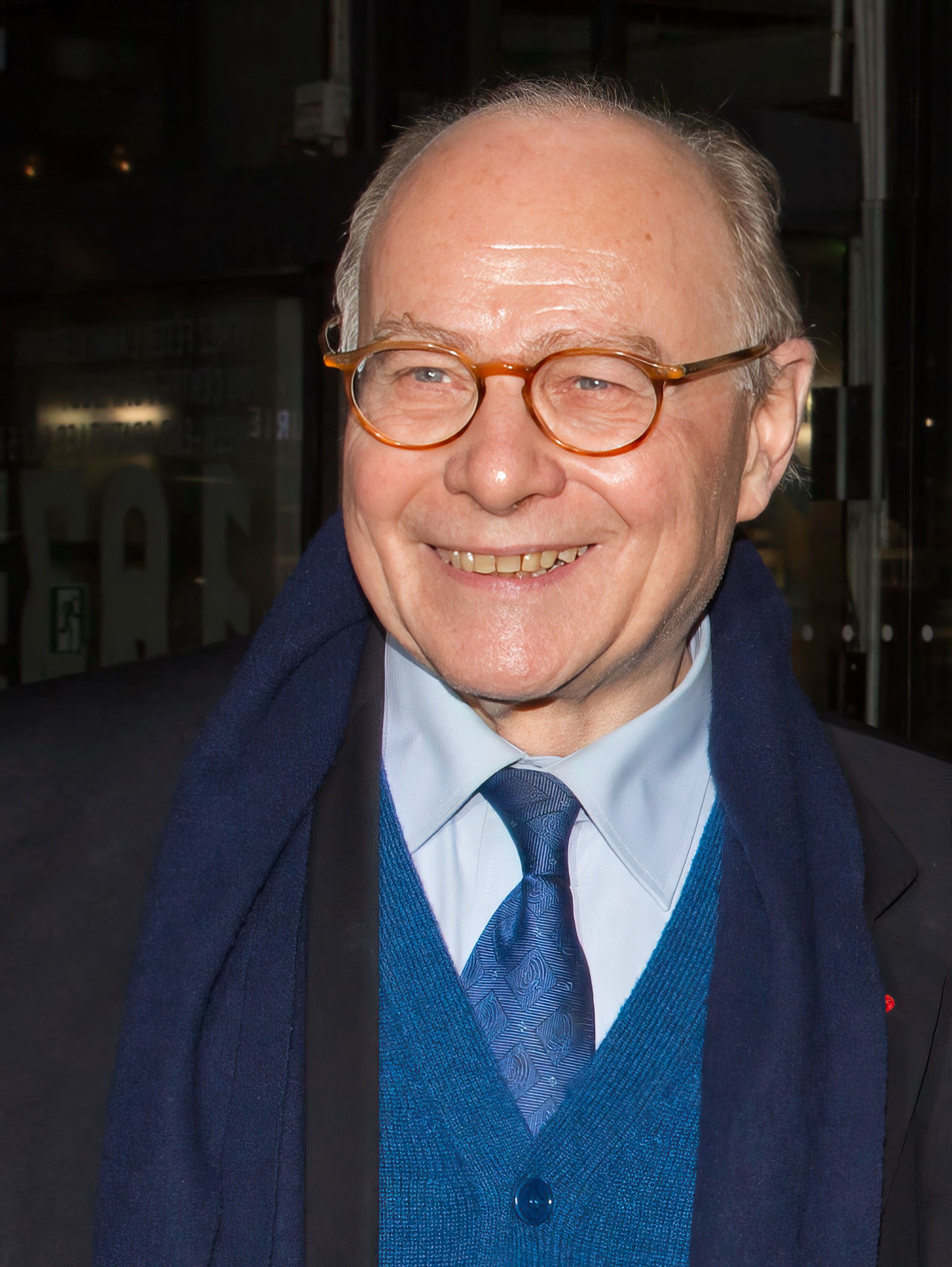 Alain Pompidou lors des 40 ans du Centre Pompidou. @ Hervé Véronèse, Centre Pompidou