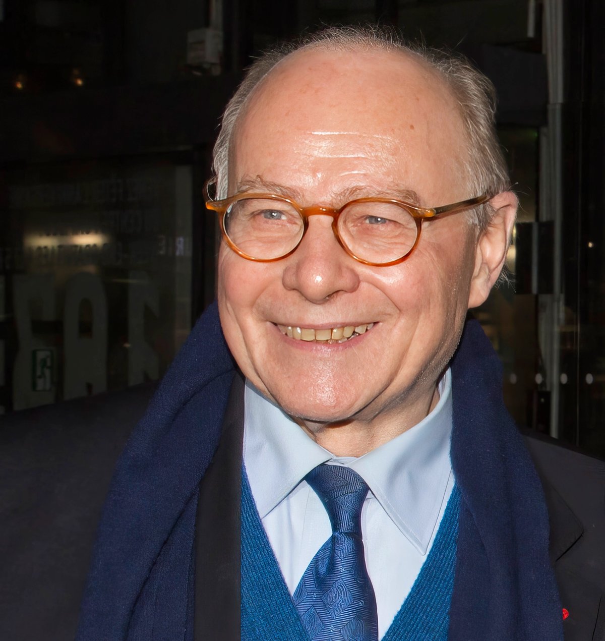 Alain Pompidou lors des 40 ans du Centre Pompidou. @ Hervé Véronèse, Centre Pompidou