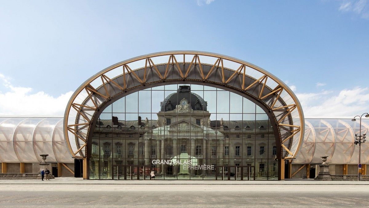 Le Grand Palais Éphémère, à Paris. © Collection Rmn - Grand Palais. © Patrick Tourneboeuf - Tendance Floue