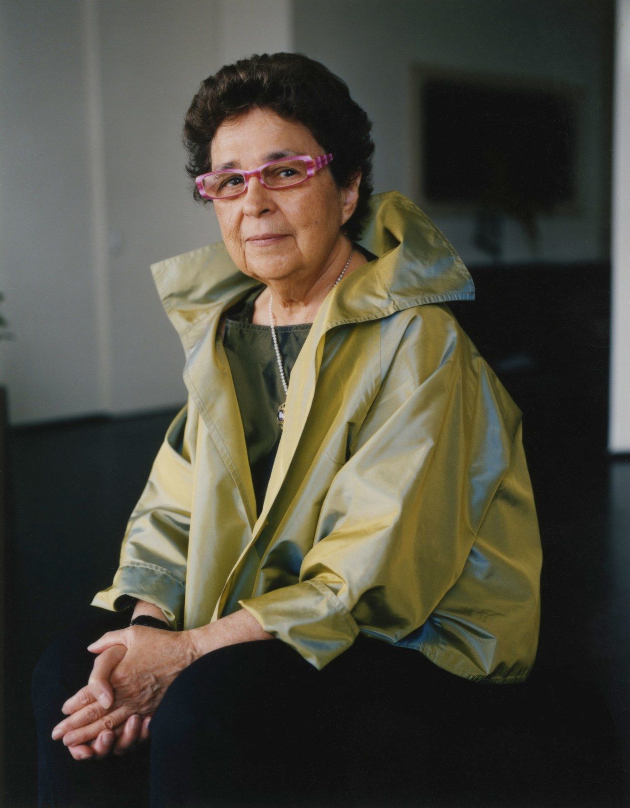 Marian Goodman, photographiée par Thomas Struth en 2007. Courtesy Marian Goodman Gallery