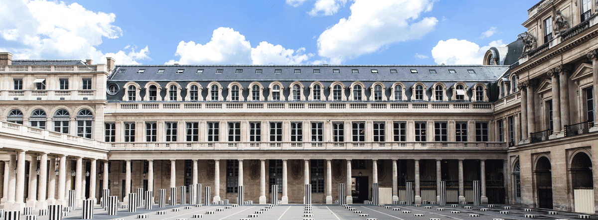 Vue du ministère de la Culture, au Palais-Royal, à Paris. Courtesy ministère de la Culture, D.R.