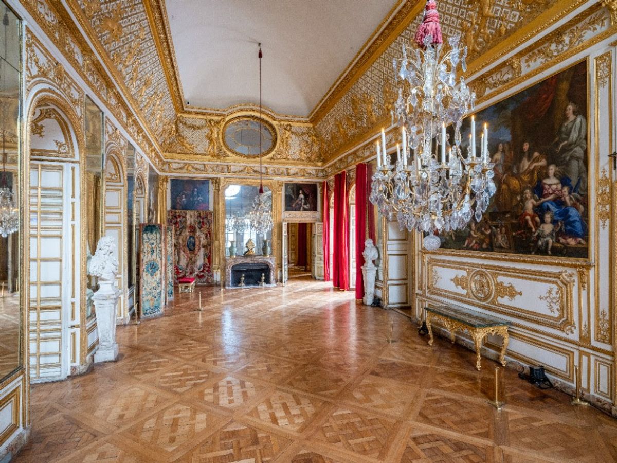 Antichambre de l’Œil-de-Bœuf, au château de Versailles. Courtesy du château de Versailles