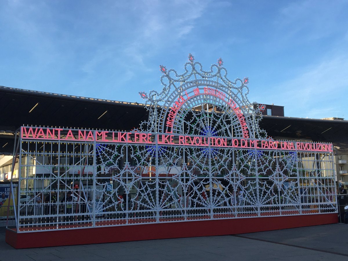 Marinella Senatore, Assembly, sur Europaplatz, à Graz. © Stéphane Renault