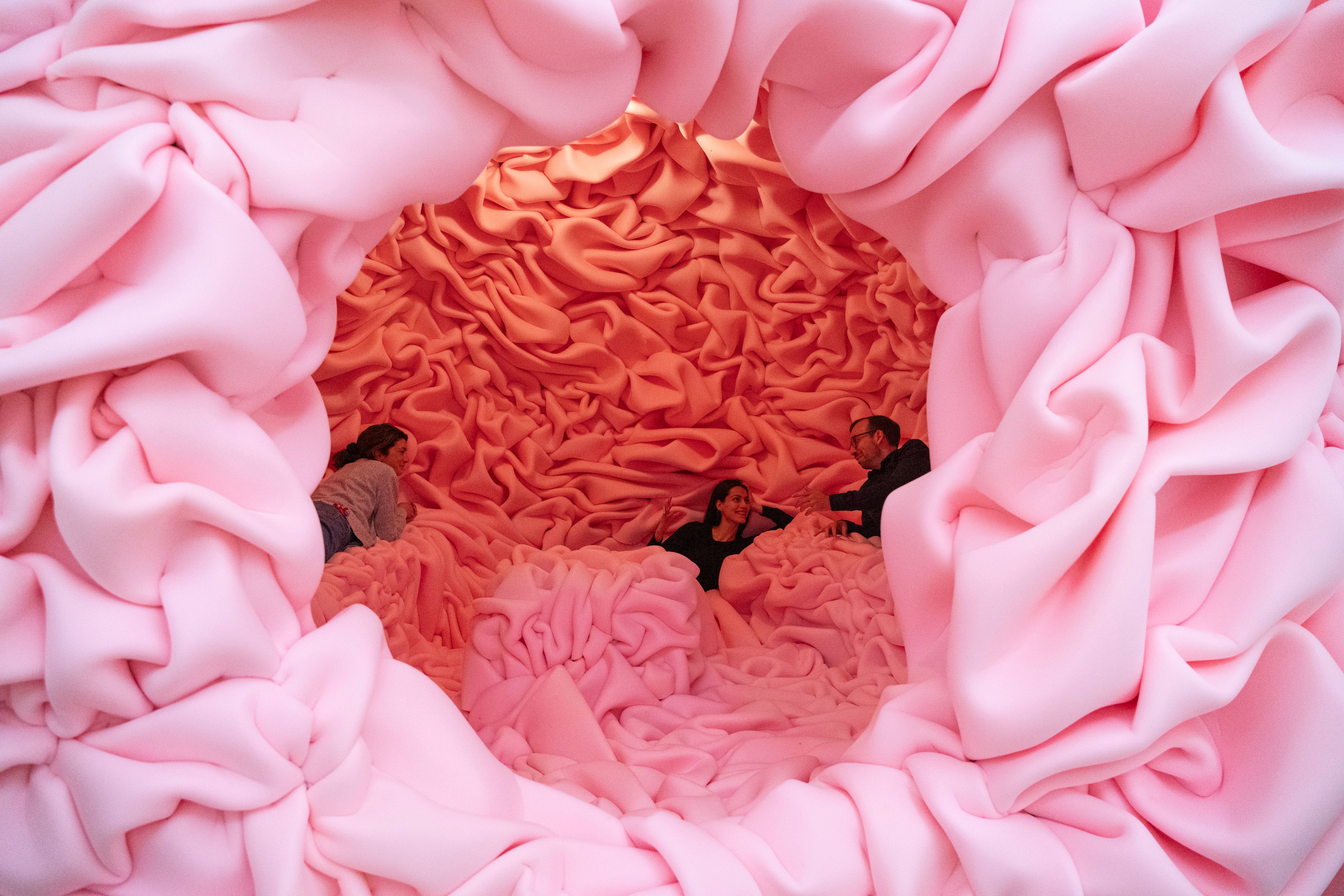 Ferdinand Spindel, hole in home, 1966 (reconstruction, 2023). Photo : MCBA, Étienne Malapert