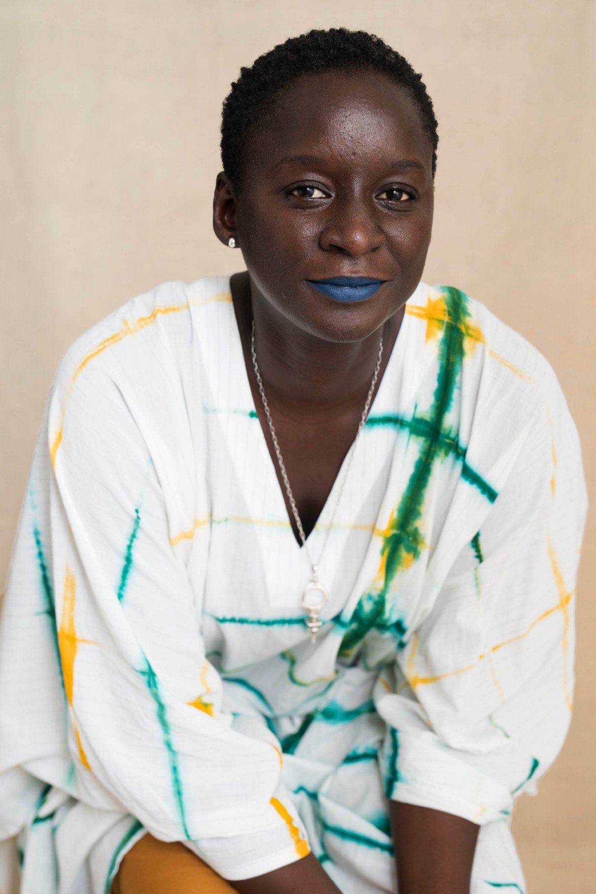 Marie Helene Pereira, membre de l’équipe artistique de la 12e Biennale de Berlin. © Élise Fitte-Duval