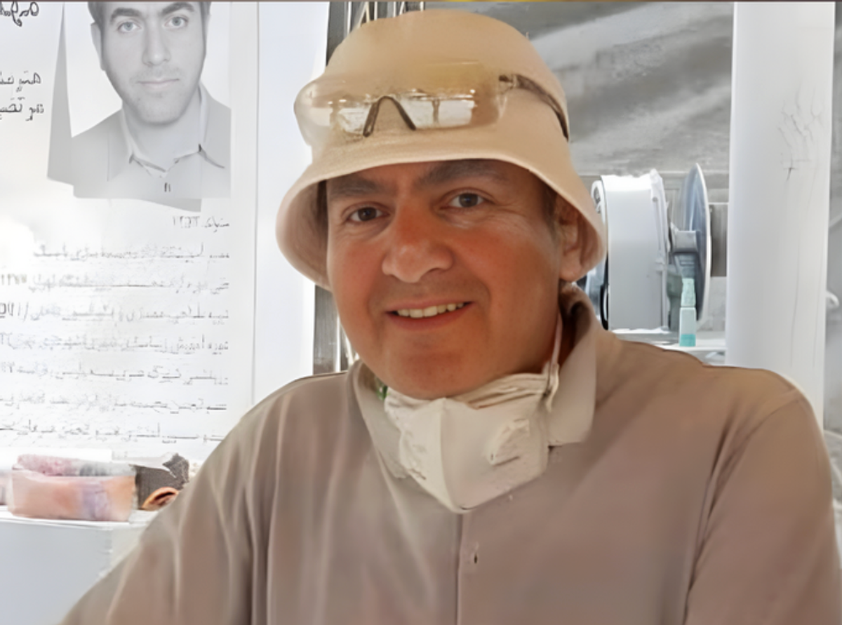 Le sculpteur Mehdi Salahshour, tué lors des manifestations à Mashhad le 8 janvier. Hengaw organization for Human Rights