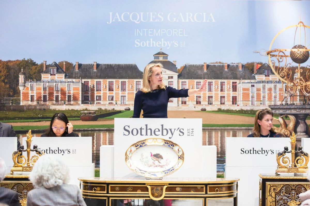 La vente de la collection Jacques Garcia le 16 mai 2023 chez Sotheby's. Courtesy Sotheby's