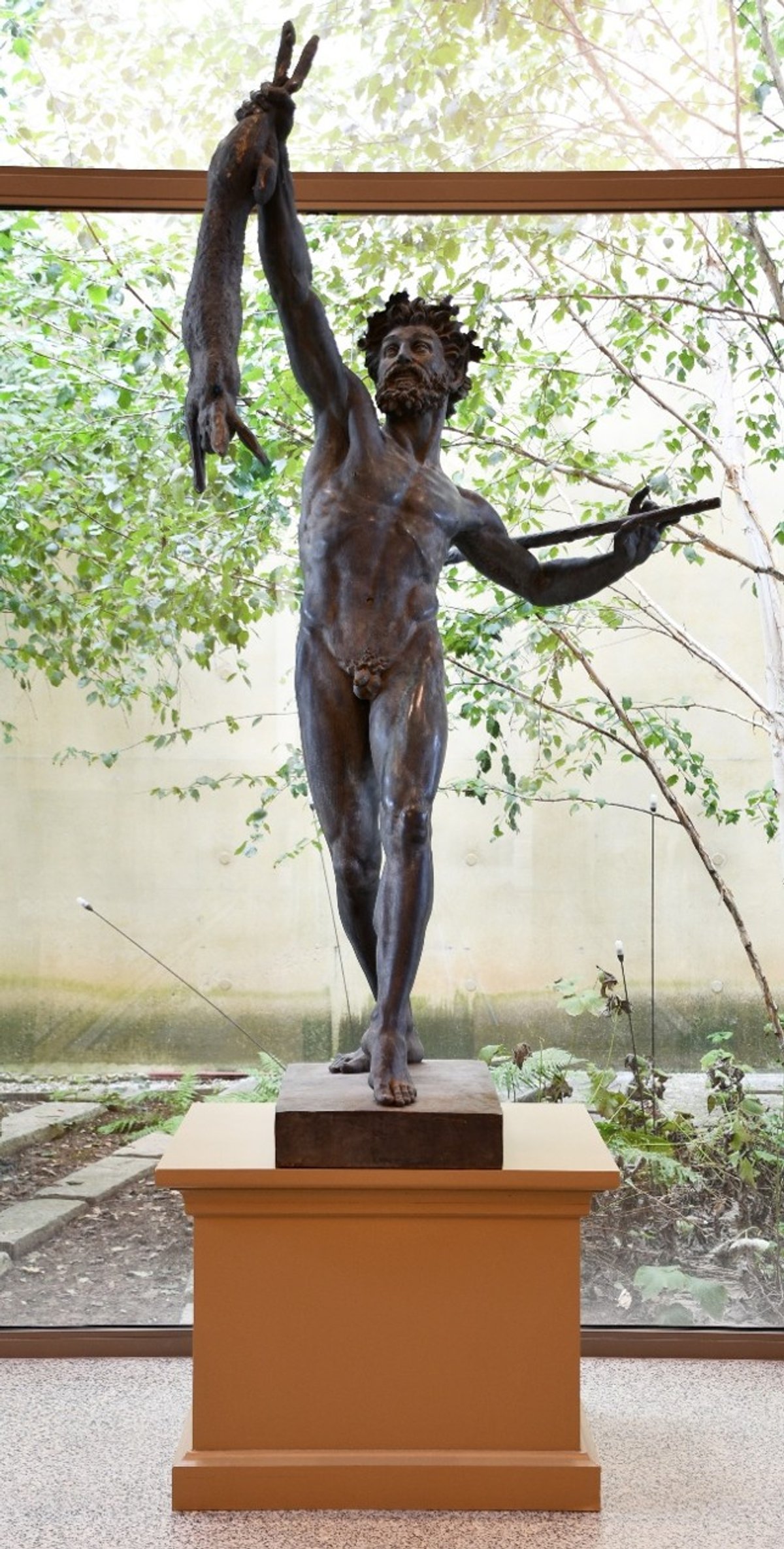 Alfred Lepère, Faune chasseur dans l’allégresse, 1864. Collection du Centre national des arts plastiques. En dépôt au musée de Picardie. Crédit photo : Gauthier Gillmann / Musée de Picardie