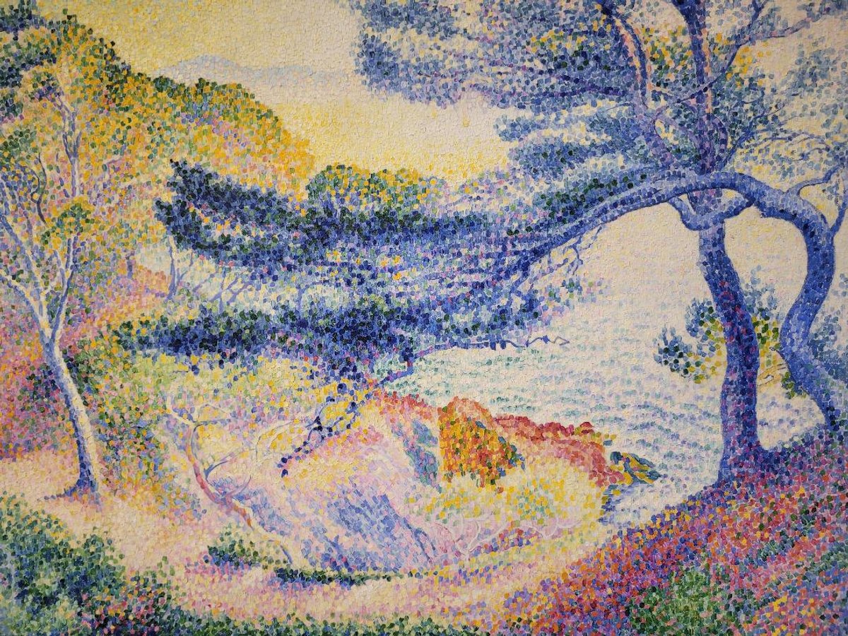 Henri-Edmond Cross, La Baie de Cavalière, 1906-1907. Collection Musée de l'Annonciade. Photo : A.C.