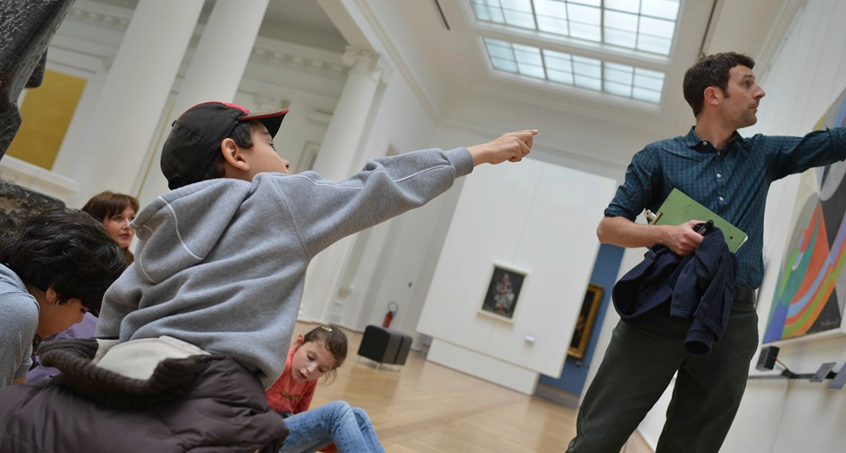 Accueil du public autiste au Palais des Beaux-Arts de Lille. Courtesy Palais des Beaux-Arts de Lille