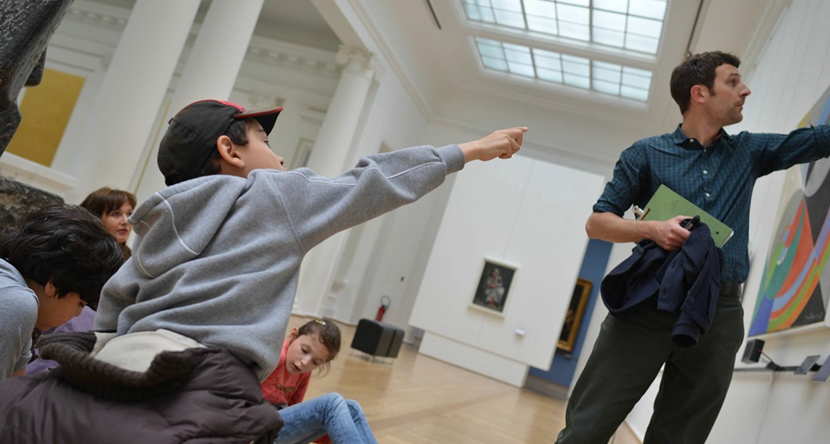 Accueil du public autiste au Palais des Beaux-Arts de Lille. Courtesy Palais des Beaux-Arts de Lille