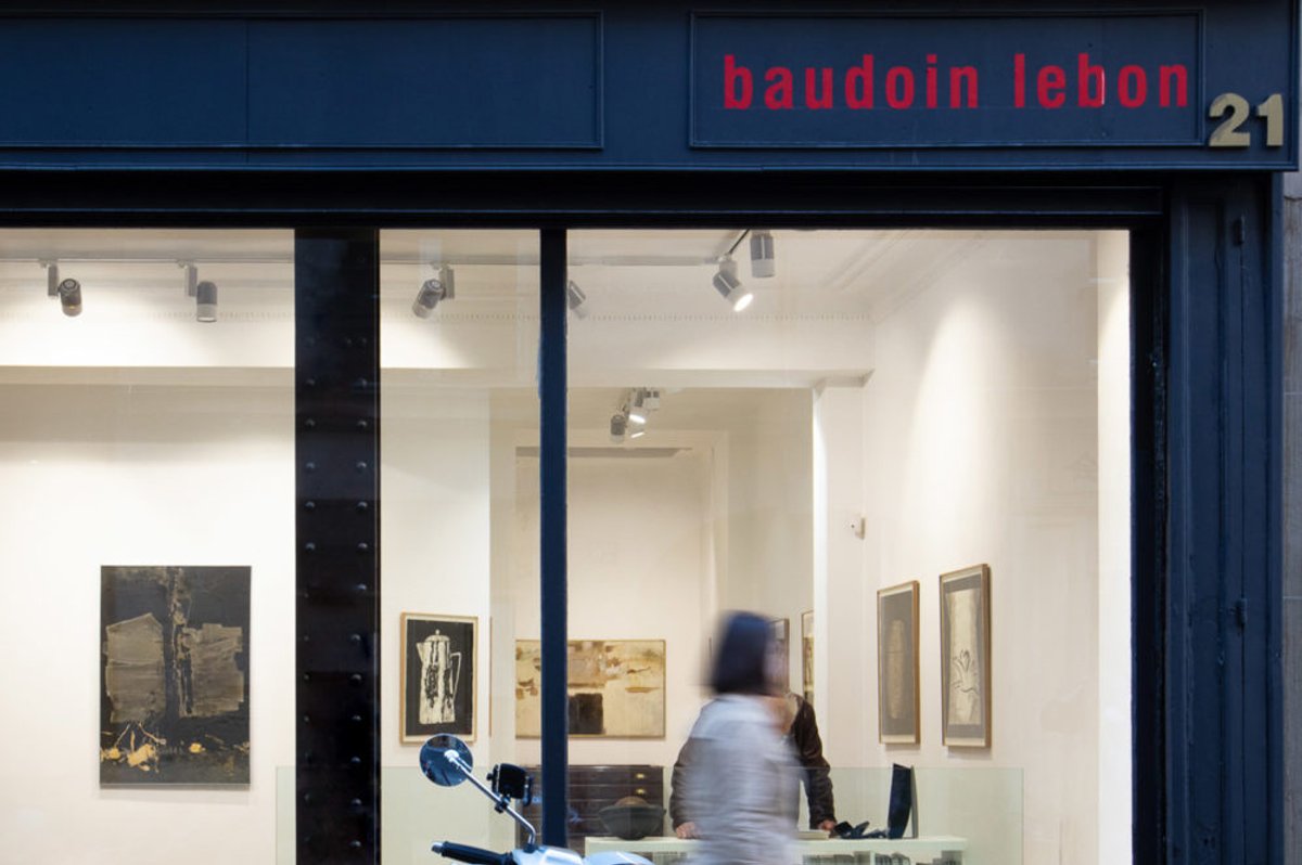 Galerie Baudoin Lebon. © Cécilia Cauville