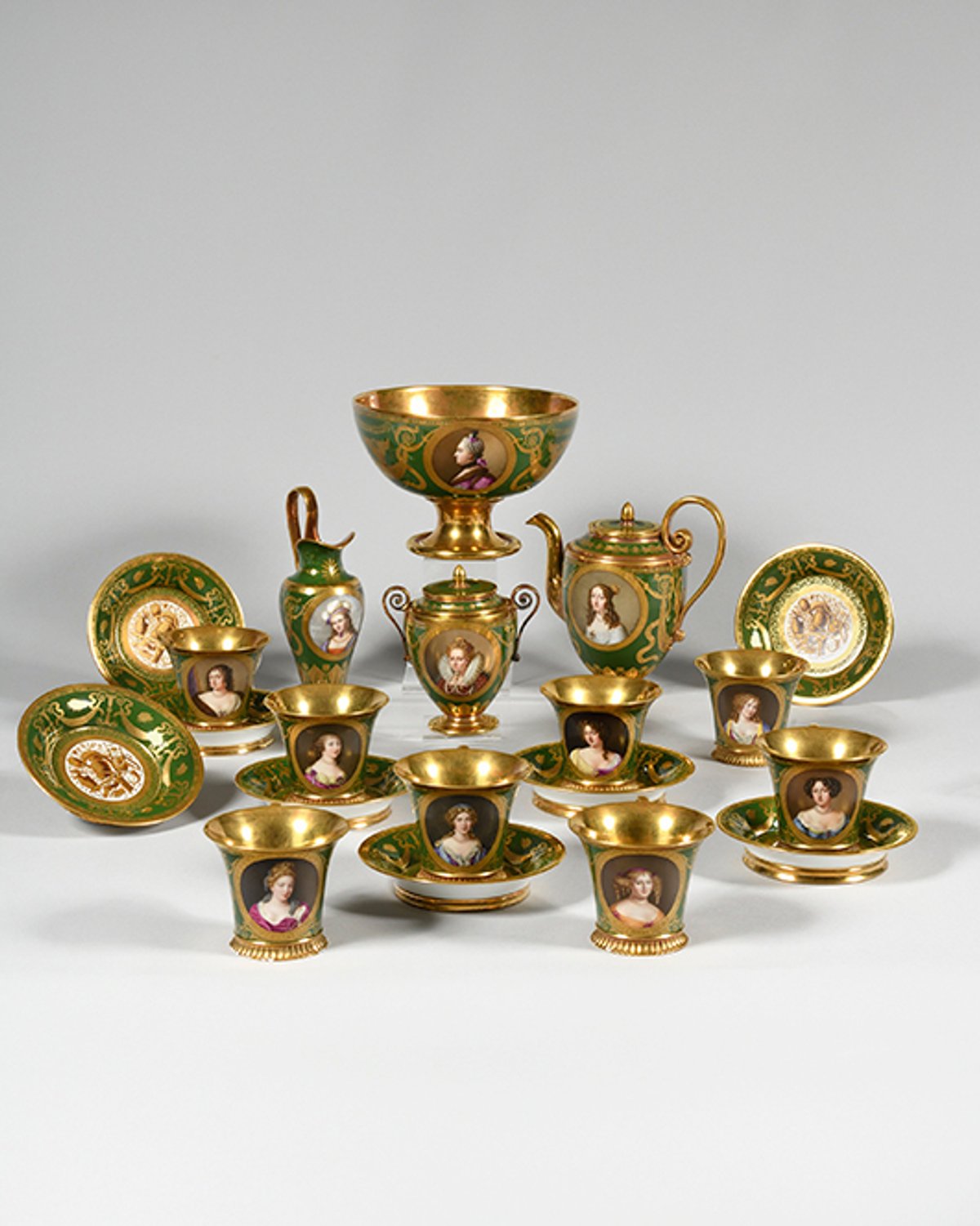 Cabaret des femmes célèbres, années 1811-1812. Courtesy Osenat