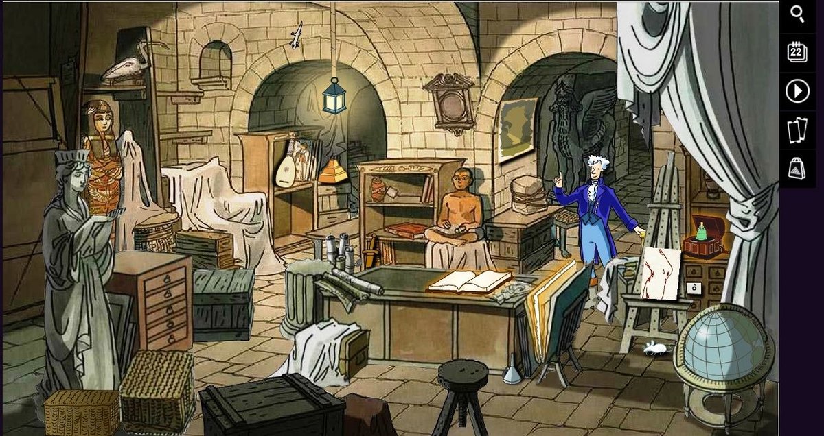 L’atelier de Dominique-Vivant Denon du « Le Louvre raconté aux enfants ». © Musée du Louvre