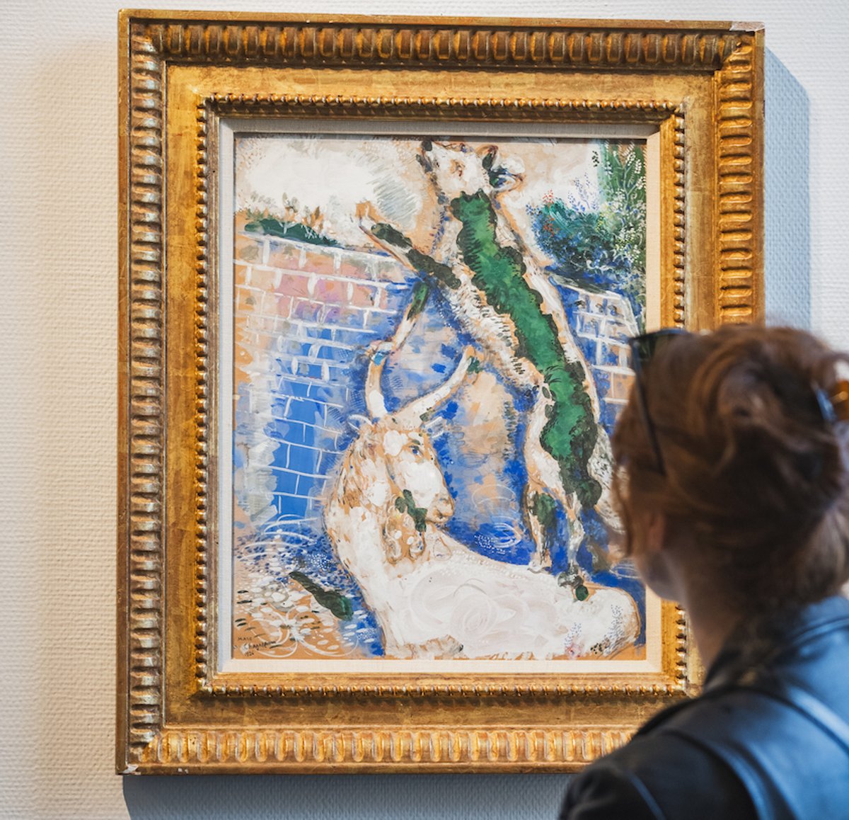 Vue de l'exposition consacrée à Chagall à la galerie Larock-Granoff. Photo Sophie Labruyère. Courtesy galerie Larock-Granoff. © ADAGP