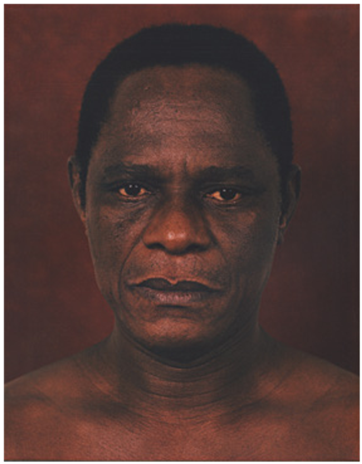 Samuel Fosso, série SIXSIXSIX, 2015-2016, Polaroid. © Samuel Fosso, courtesy Jean-Marc Patras, Paris