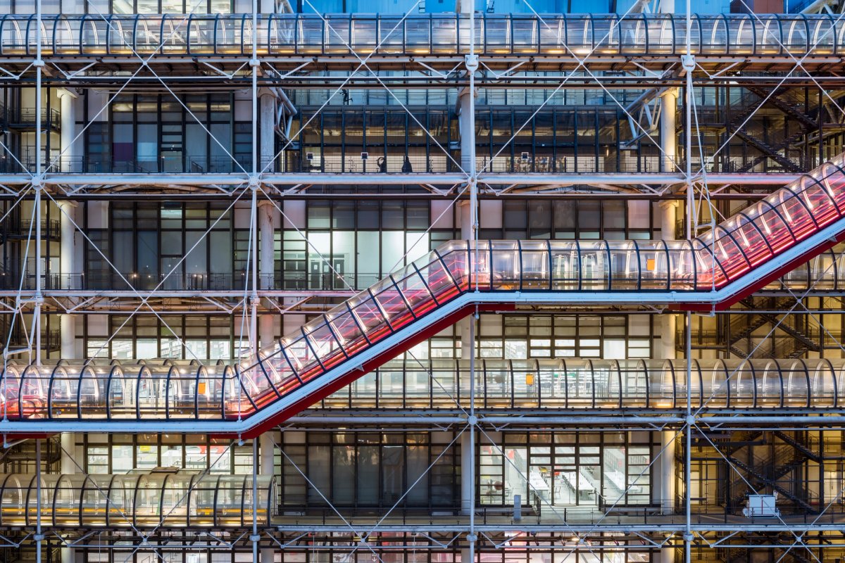 Le Centre Pompidou, à Paris. D.R.