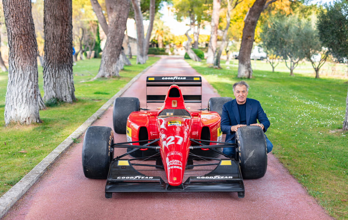 Ferrari F92A Formule 1 de Jean Alesi. Courtesy Artcurial