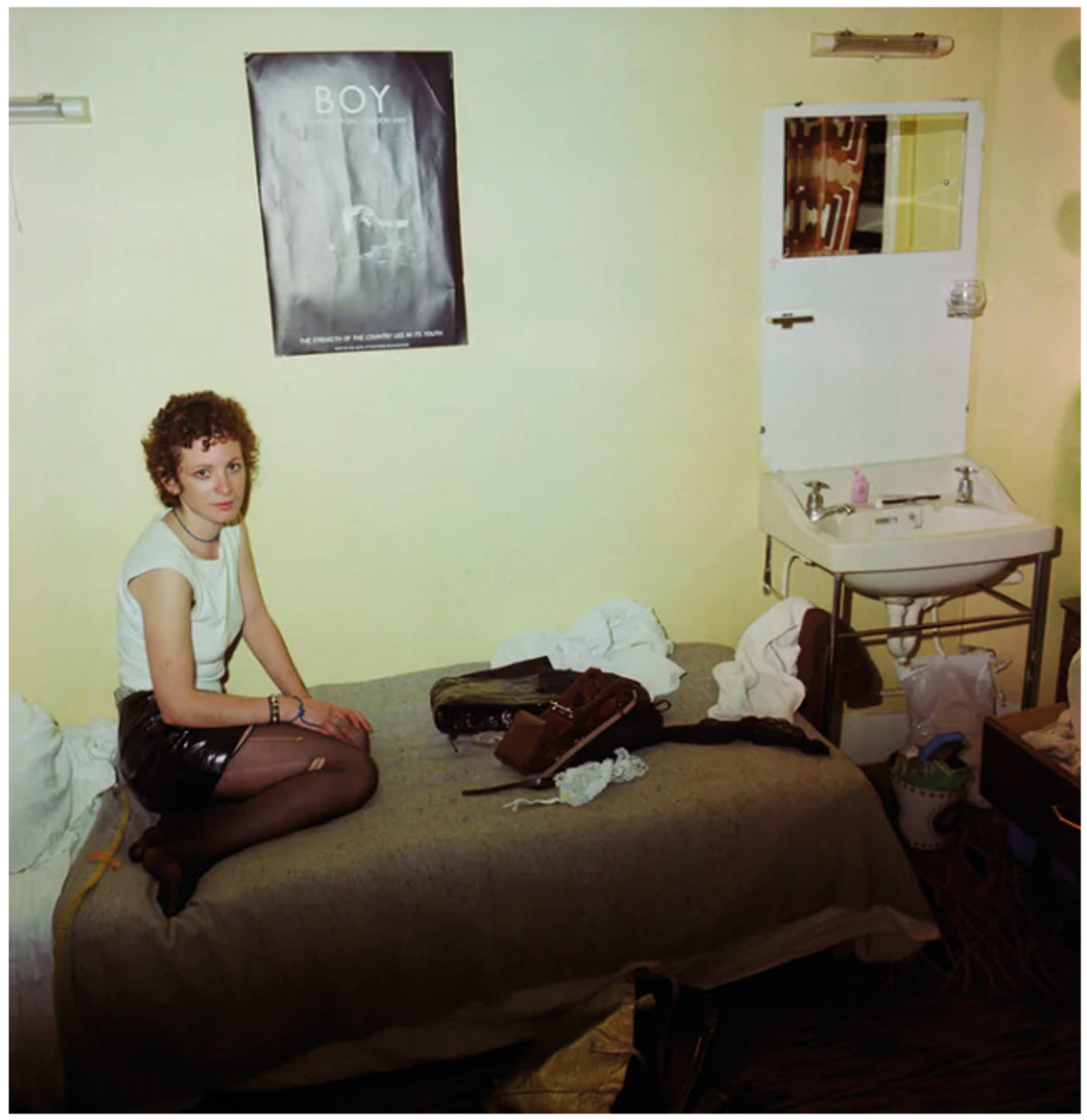 Nan Goldin, Nan as a Punk, London, 1978, impression numérique pigmentaire.
© Nan Goldin. Courtesy de Marian Goodman Gallery