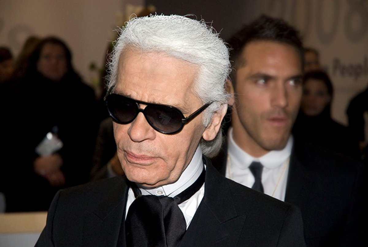 Karl Lagerfeld. Photo : D.R.