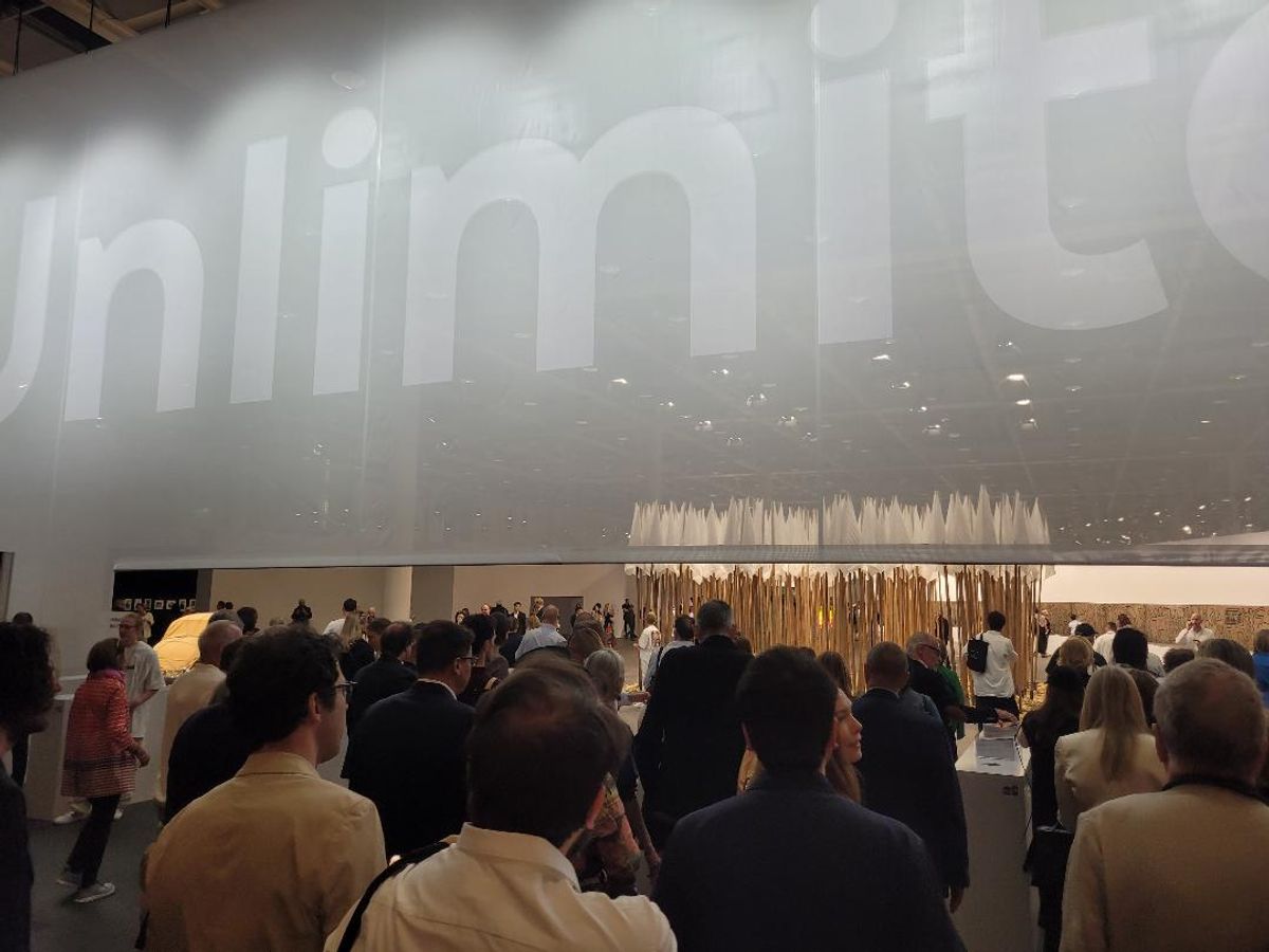Le vernissage d'Unlimited à Art Basel 2024. Photo A.C.