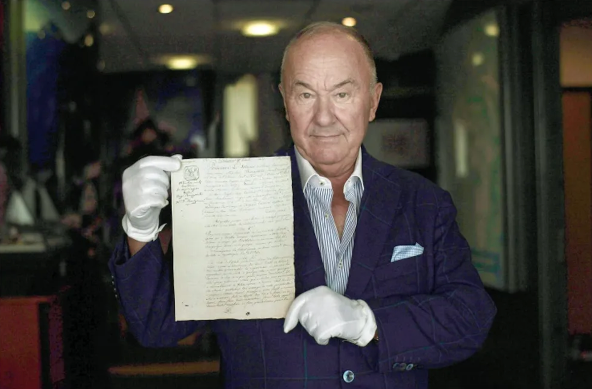 Gérard Lhéritier, fondateur de la société Aristophil. D.R.