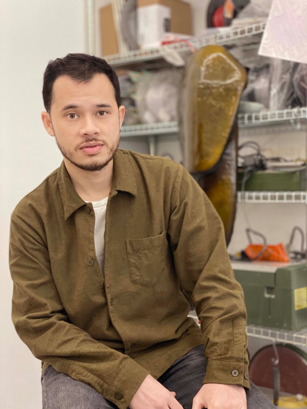 Kim Farkas, un des lauréats de The Kooples Art Prize. Courtesy The Kooples Art Prize