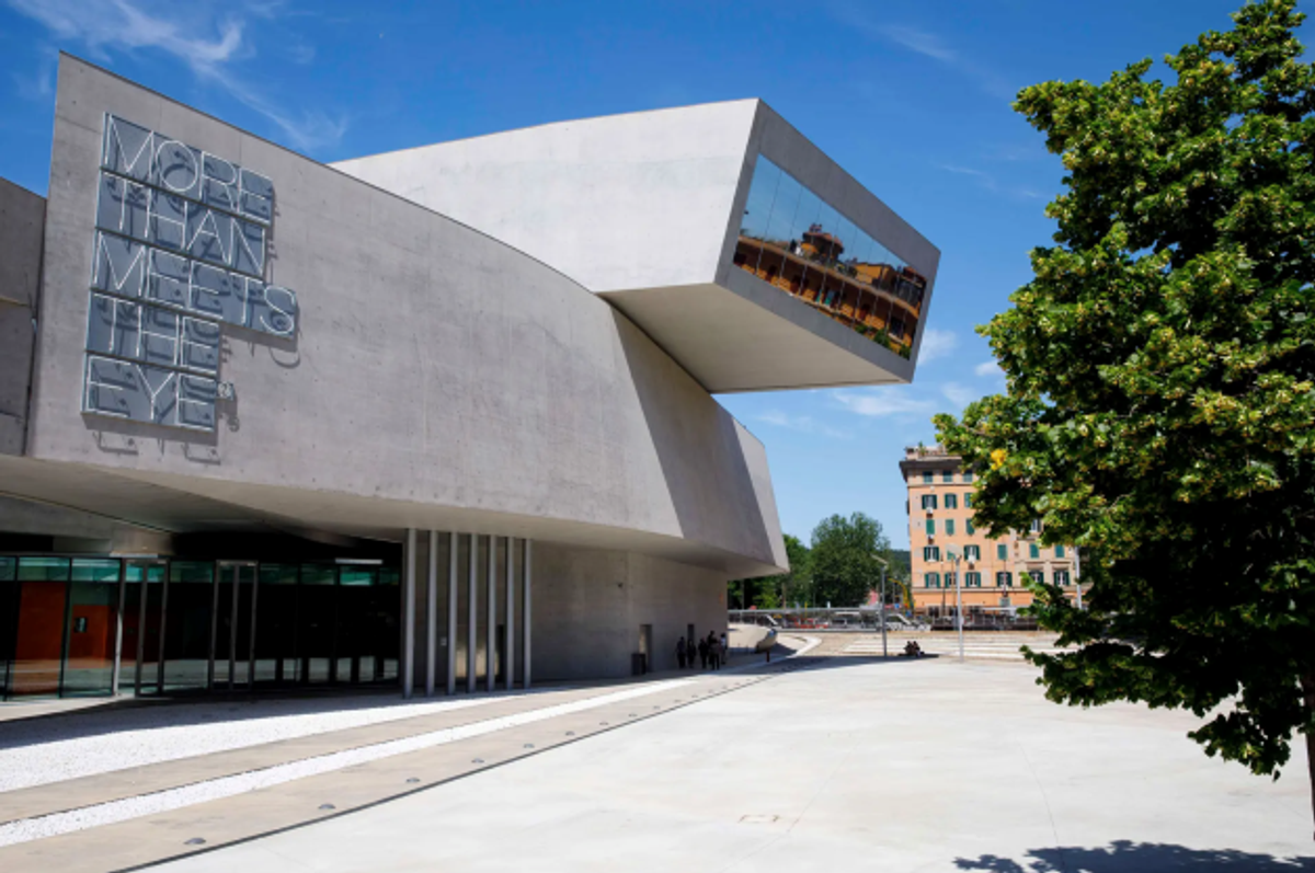 Le MAXXI, à Rome. © Musacchio Ianniello