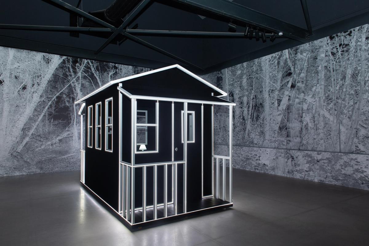 Martine Aballéa, La Maison lointaine, 2022. Courtesy de l'artiste et du Palais idéal. Photo : Margot Montigny