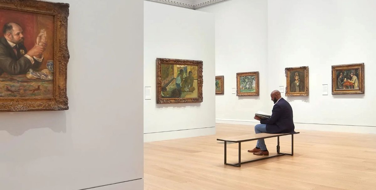 La LVMH Great Room rénovée de la Courtauld Gallery. © Hufton+Crow