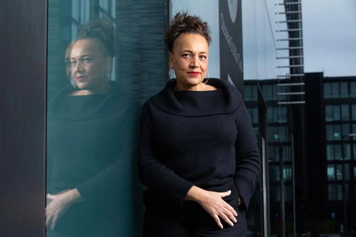 Lesley Lokko, commissaire de la 18e Biennale d’architecture de Venise. Photo : Murdo Macleod