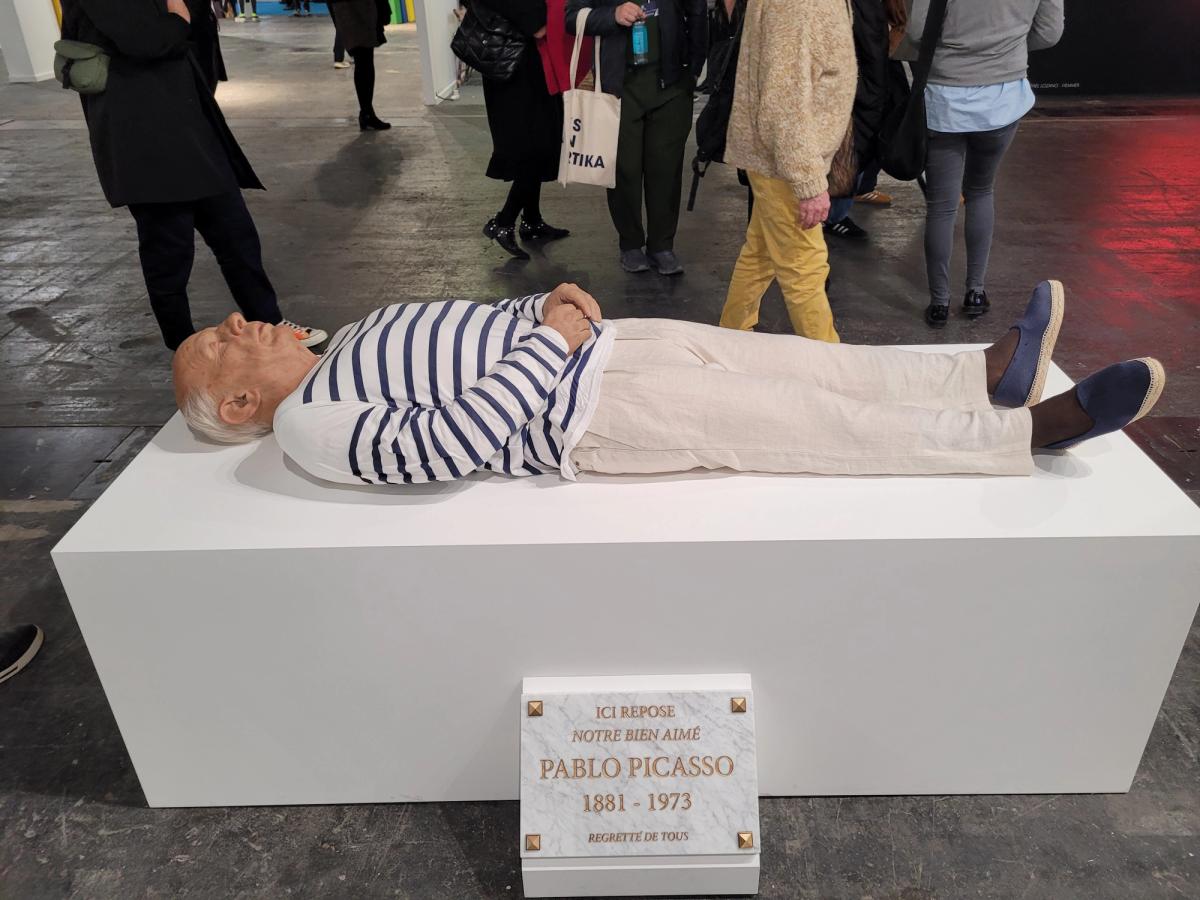 Picasso par Eugenio Merino, ADN Galleria. Photo : A.C.