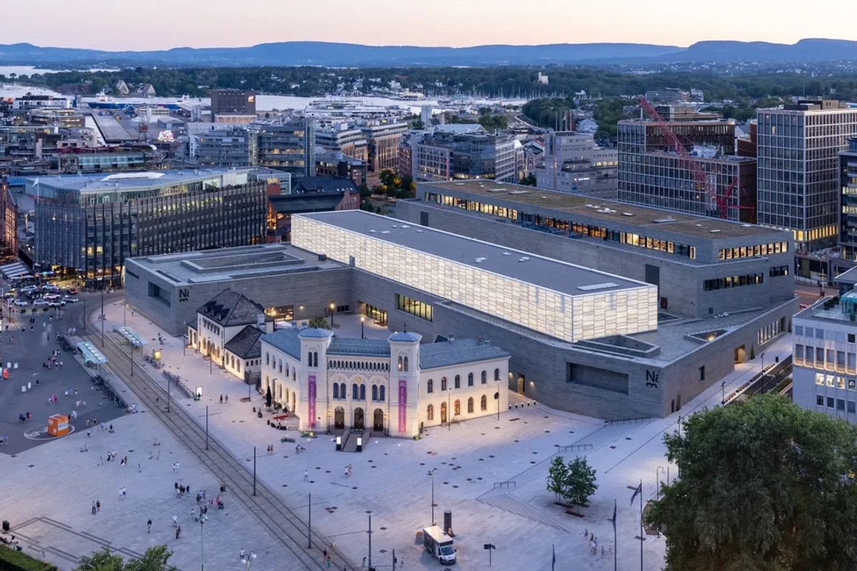 Le Nasjonalmuseet, Musée national de Norvège, à Oslo. Courtesy Musée national de Norvège. Photo : Iwan Baan