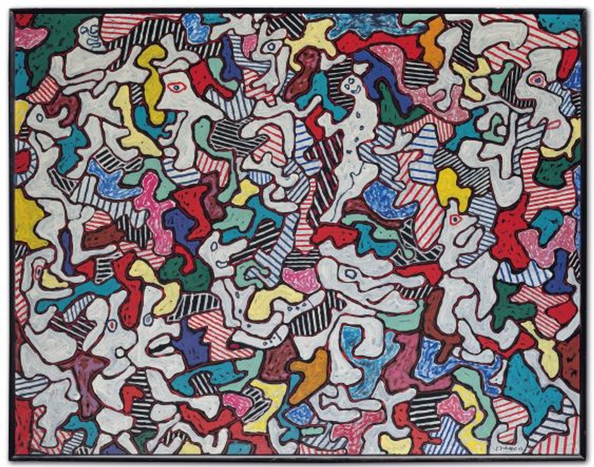 Jean Dubuffet, Pourlèche Fiston, 1963. Courtesy Christie’s D.R.
