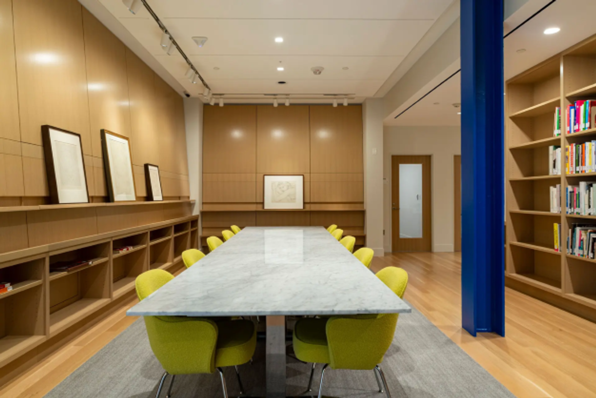 L’espace de 230 mètres carrés au premier étage du musée comprend une salle dédiée aux œuvres sur papier, une salle d’étude et des espaces de travail ouverts sur rendez-vous aux chercheurs et aux étudiants. Photo: D.R.